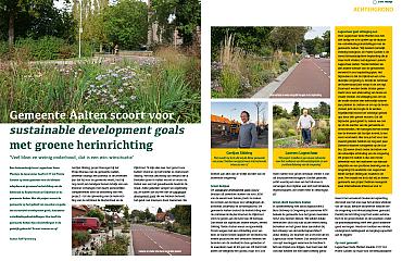 Gemeente Aalten scoort Sustainable Development Goals met groene herinrichting