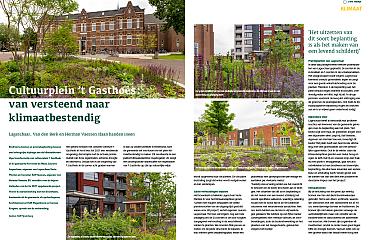 Cultuurplein 't Gasthoês, van versteend naar klimaatbestendig