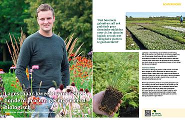 Lageschaar kweekt 100 procent gecertificeerd biologisch